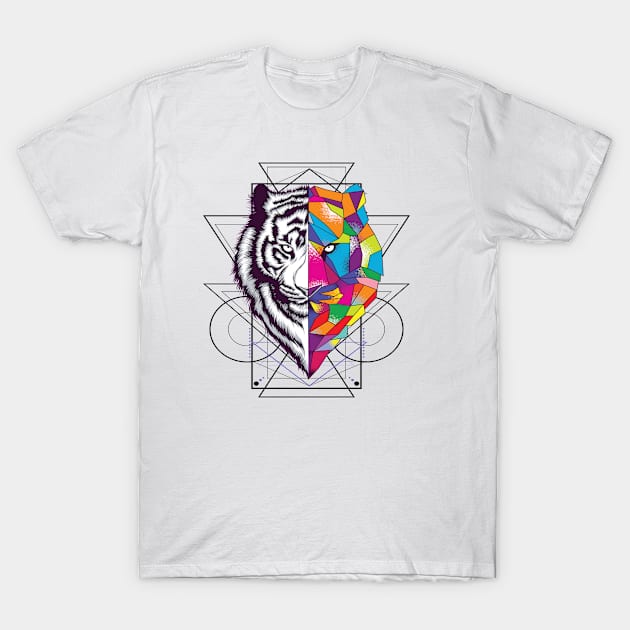 Tiger Heart Vector 2021 T-Shirt by kafmusic